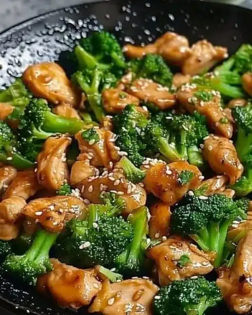 Recette de poulet sauté au brocoli, plat savoureux et facile à préparer