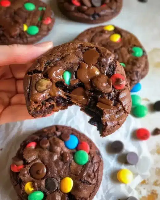 Biscuits riches et fondants qui fondent délicieusement en bouche.