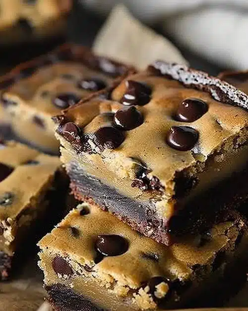 Une délicieuse Brookie combinant brownie et cookie, parfaite pour les gourmands.