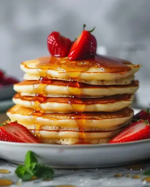 Recette de pâte à crêpes pour faire des crêpes légères et savoureuses.