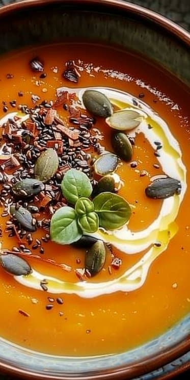 Velouté de potimarron onctueux