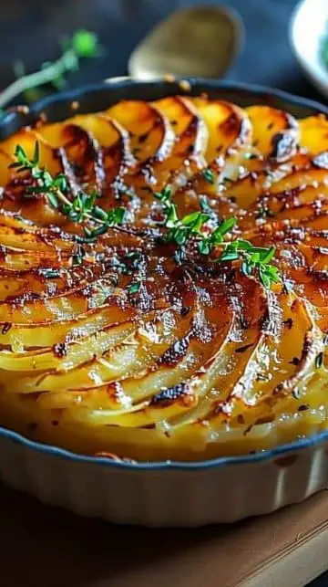 Gratin de pommes de terre croustillants