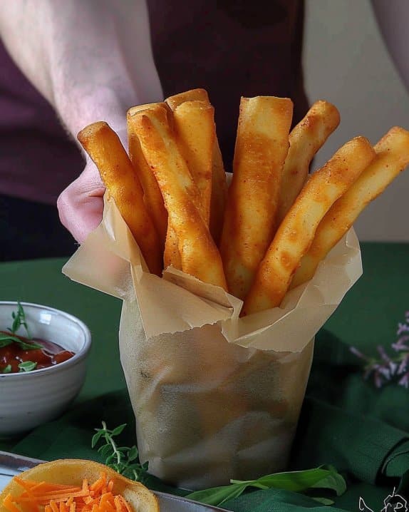 Bâtonnets de pain aux pommes de terre