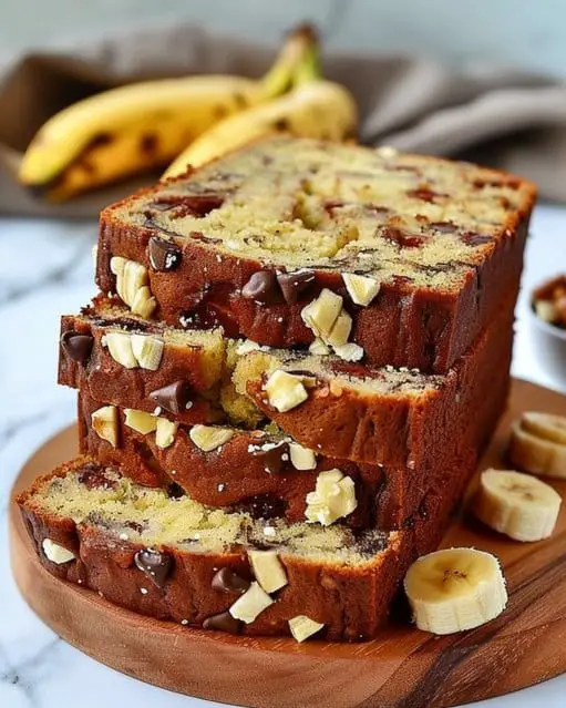 Pain Bananes au Yaourt Grec