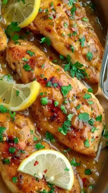 Meilleure recette de poulet au beurre au citron