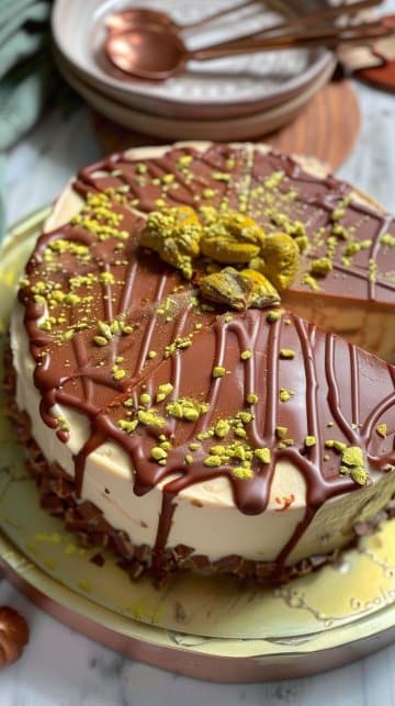 Chocolate Cheesecake from Dubai