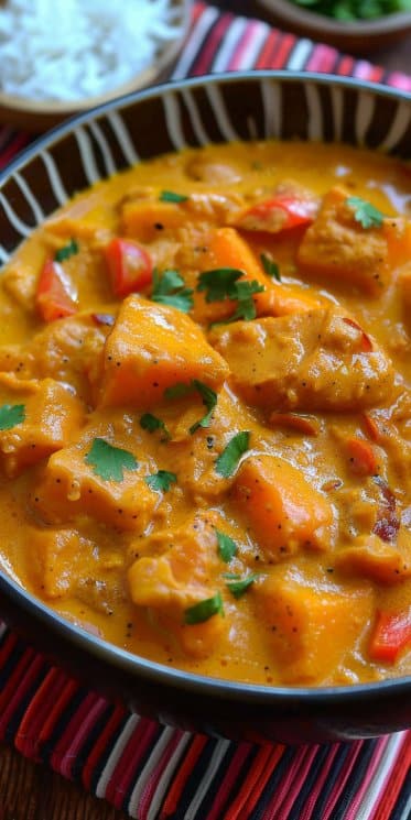 Pumpkin Curry with Coconut Cream