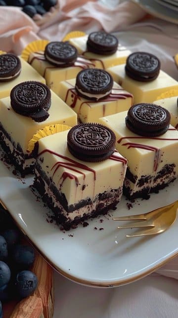 Cheesecake au Chocolat et Oreo