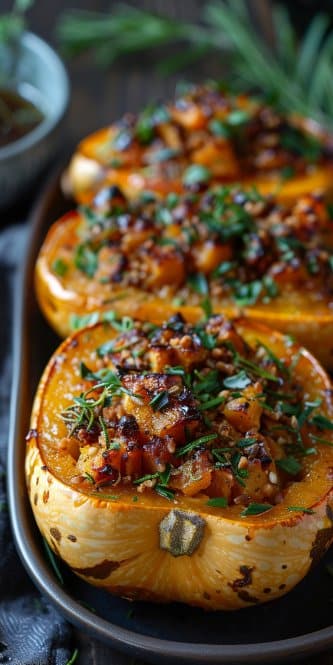 Butternut farcie