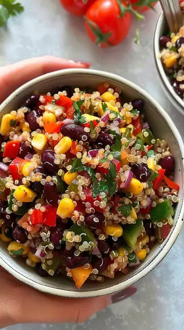 Salade de quinoa du sud-ouest
