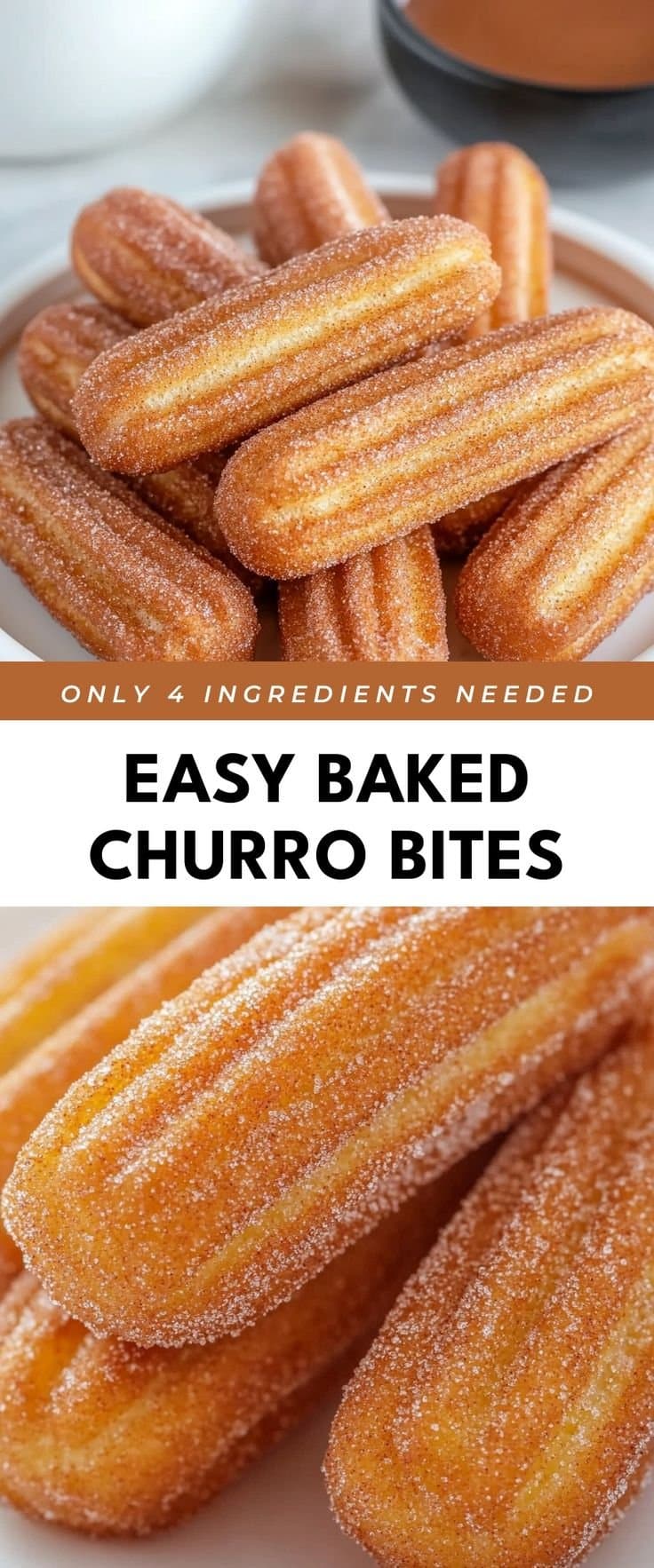 Healthy Oven-Baked Churro Bites