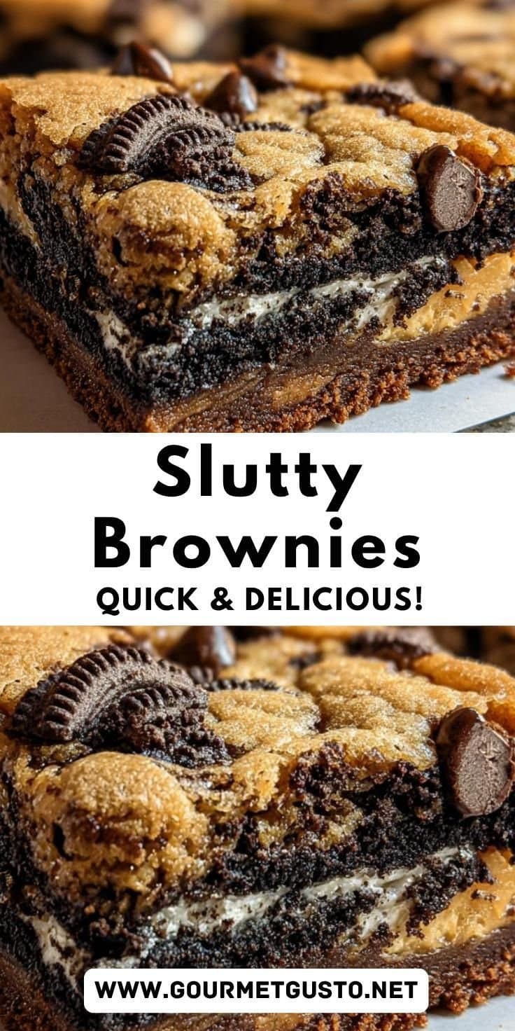 Brownies Incroyables et Coquin (Pâte à Cookie) : 3 Couches Décadentes