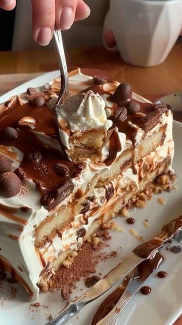 Gâteau Latte Luxueux