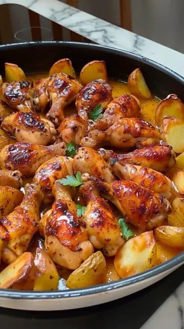 Poulet et Pommes de Terre à la Française