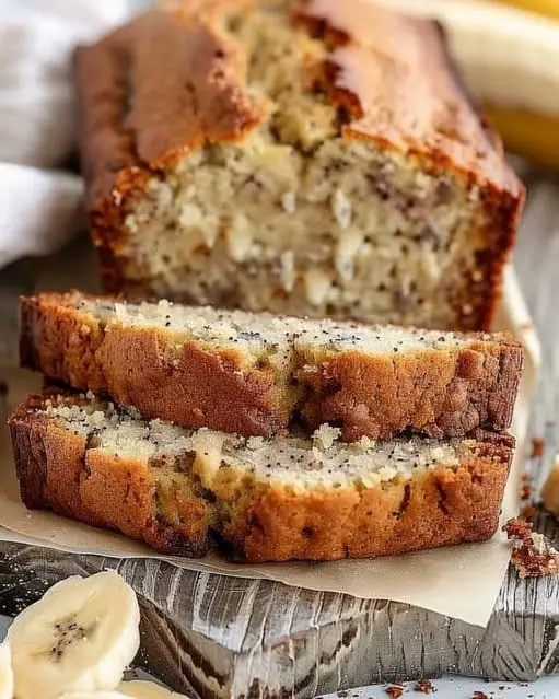 Pain à la banane moelleux facile