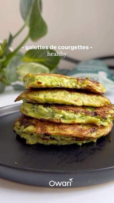 Galettes de courgettes saines 🥒 OWARI