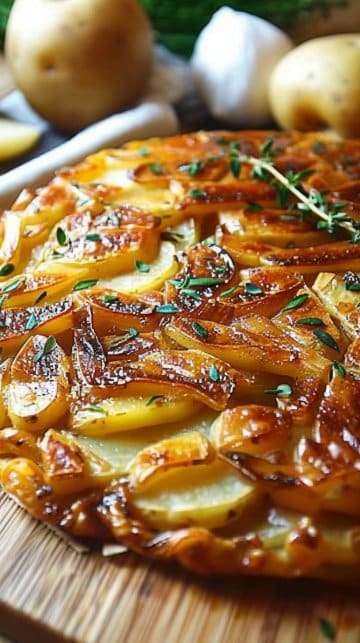 Galette de pommes de terre alsacienne