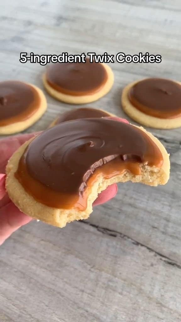 Biscuits de style Twix faciles