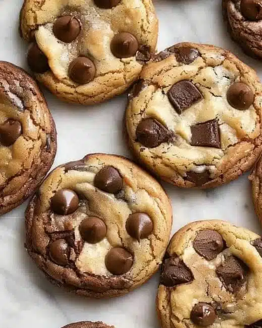 Blondie au beurre noisette, dessert moelleux et savoureux, prêt à se déguster.