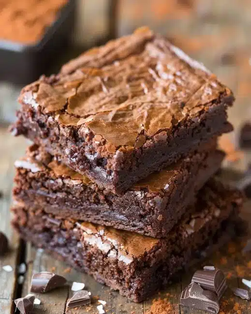 Brownies irrésistibles au chocolat délicieux et moelleux