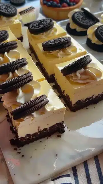 Cheesecake au chocolat et Oreo, une délicieuse recette de dessert