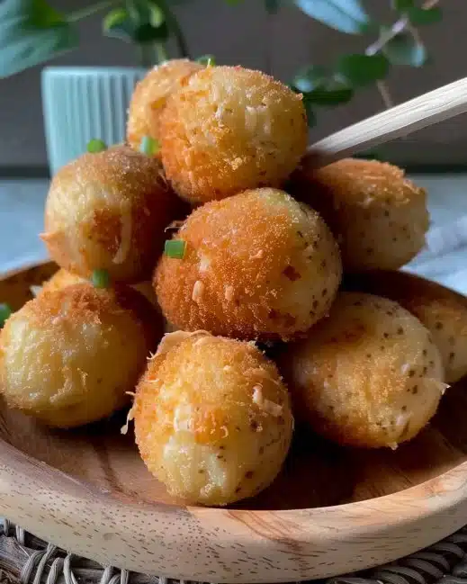Cheesy stuffed potatoes topped with melted cheese and herbs