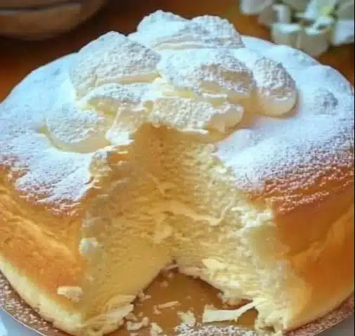 Cloud cake sans farine, un dessert léger et délicieux