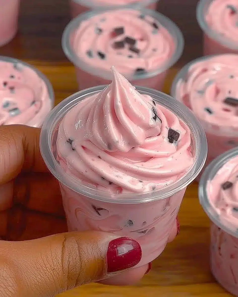 Crème de sobremesa préparée au mixeur, dessert crémeux et savoureux.