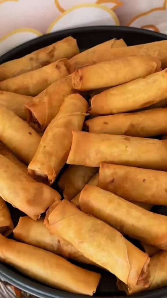Minced Meat Spring Rolls