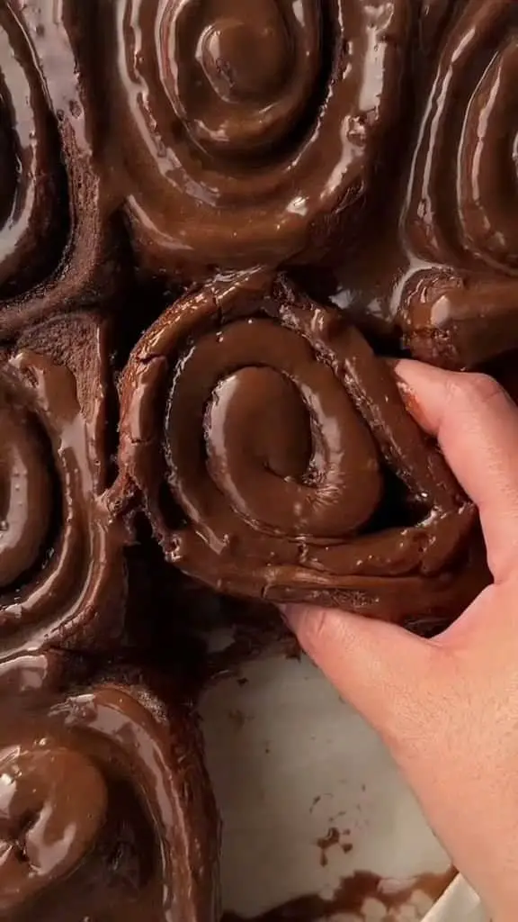 Roulés au chocolat et à la cannelle