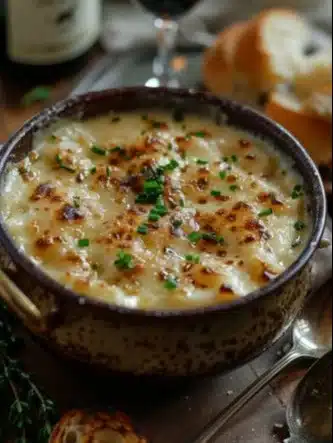 Fondue potimarron au reblochon servie dans un potimarron chaud