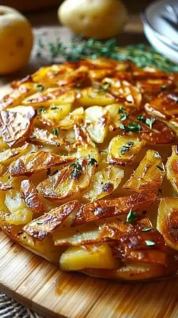 Galette de pommes de terre alsacienne, croustillante et savoureuse
