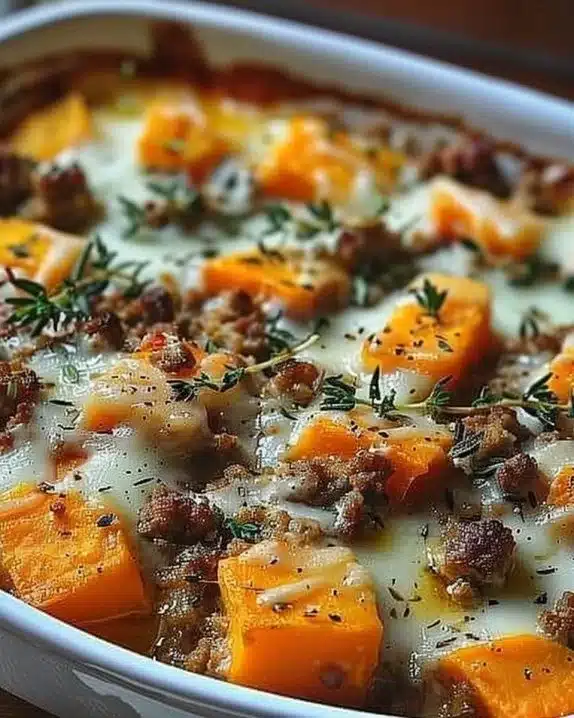 Gratin de Haché et Patate Douce, un plat réconfortant fait maison
