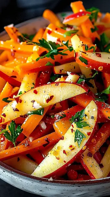 Salade de Carottes et Pommes