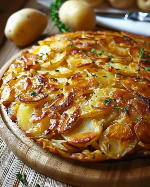 Galette de pommes de terre alsacienne
