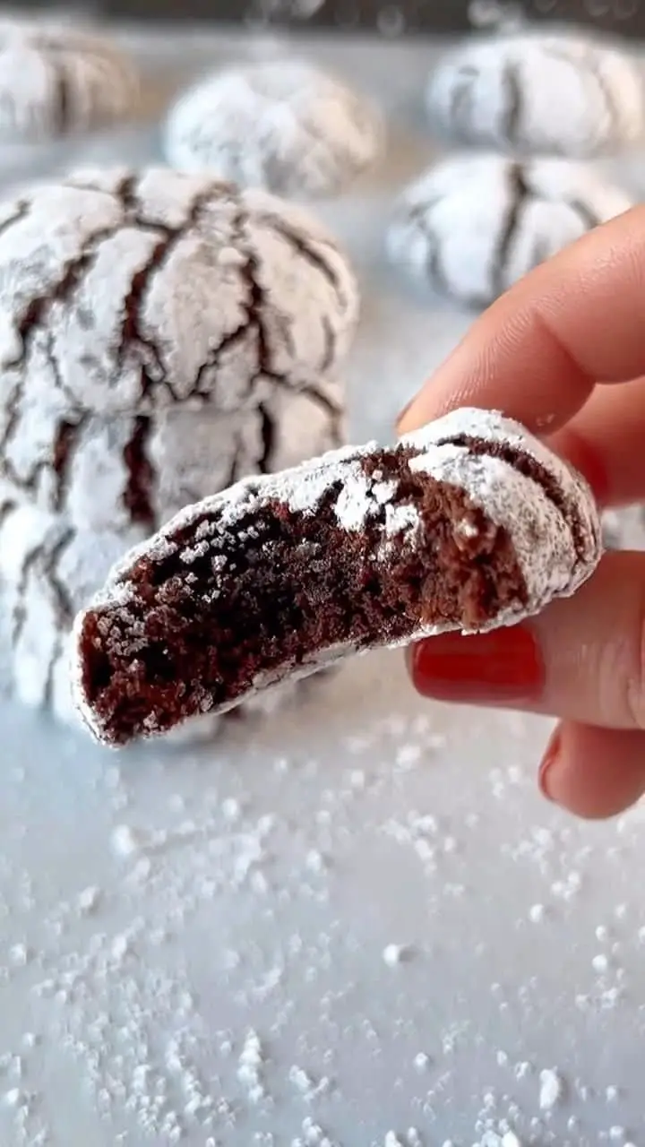 La MEILLEURE recette de biscuits au chocolat craquelés