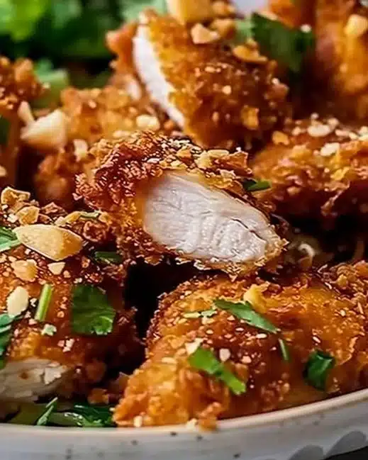 Recette de Poulet Croustillant Thaï, succulent et croustillant aux épices