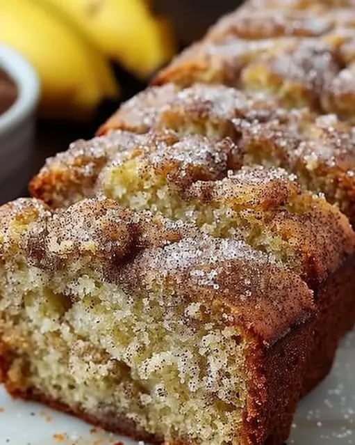 Recette de Pain aux Bananes Snickerdoodle