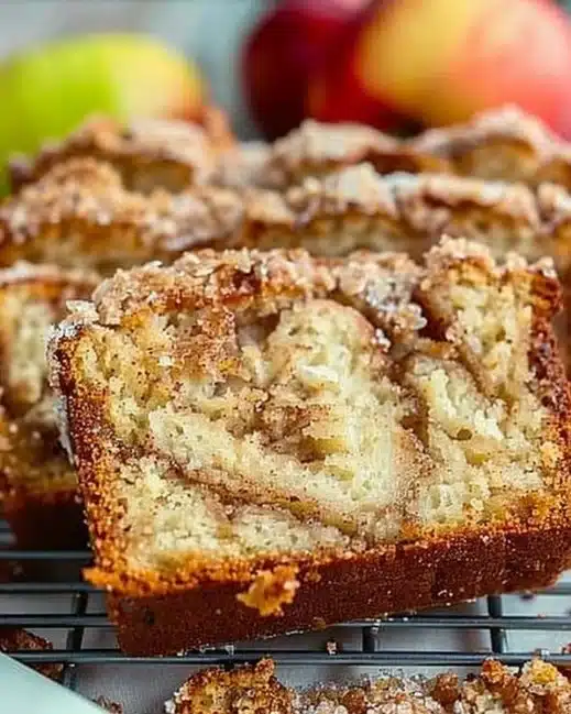 Pain aux Pommes frais et doré, un pâtisserie française savoureuse aux pommes