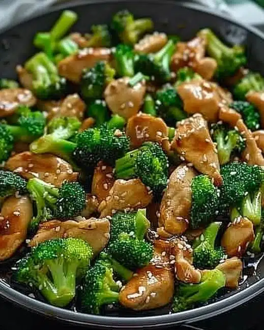 Poulet sauté au brocoli, plat savoureux et équilibré