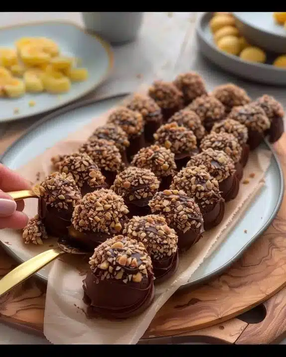 Recette de truffes no-bake aux noisettes