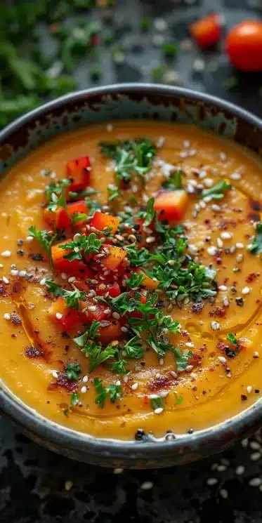 Velouté de potimarron rôti