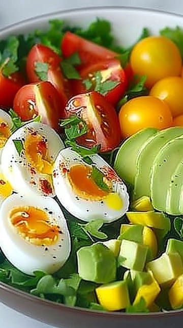 Pinned by Morena🥰 on salad in 2025 | Eating healthy, Salad recipe idea, Cooking recipes