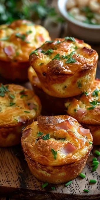 Muffins Savoureux Jambon et Fromage Ultra-Doux