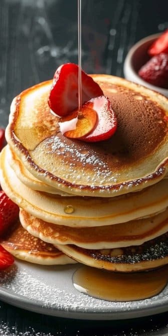 Pancakes légers et moelleux