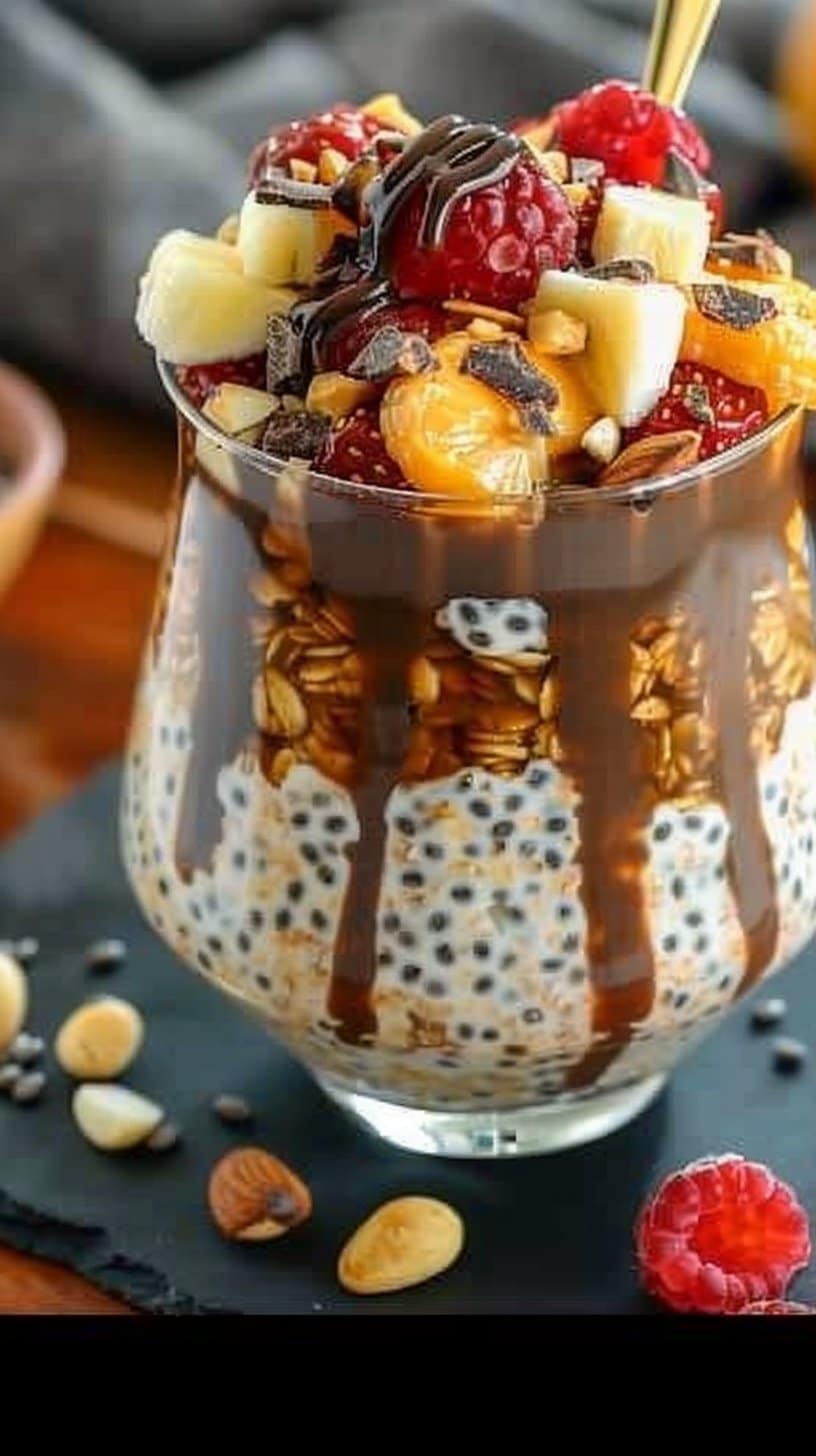 Pudding de chia à la nuit portée