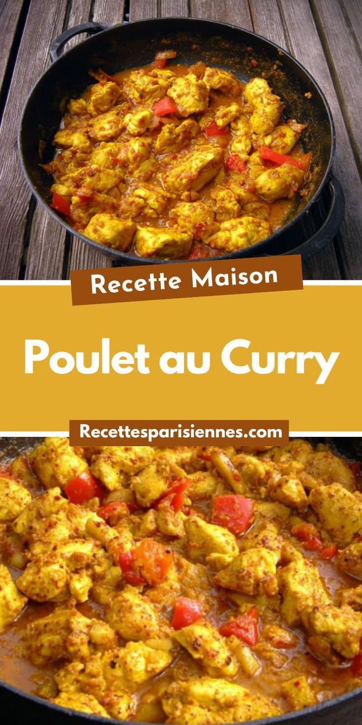 Aiguillette de poulet au curry et crème fraîche