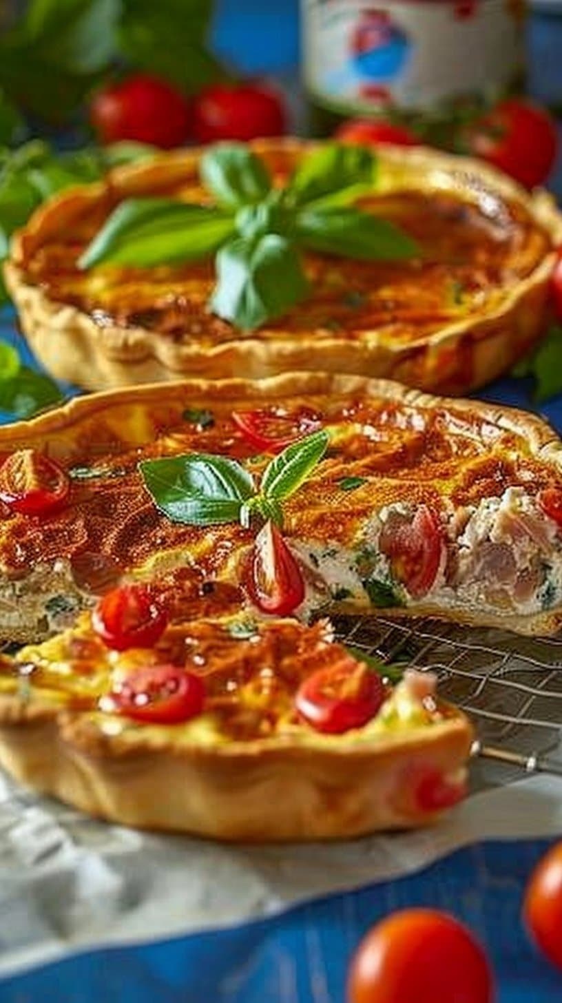 Quiche au thon