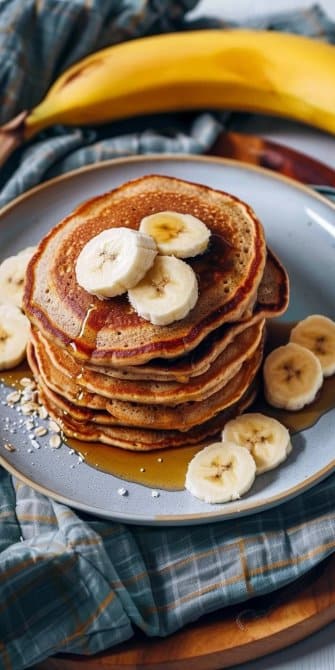 Crêpes Banane Avoine