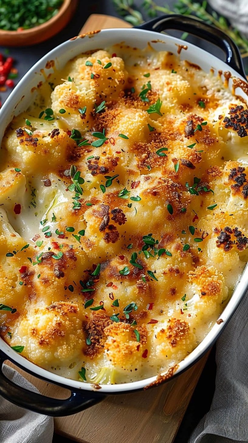 Gratin de Chou-Fleur
